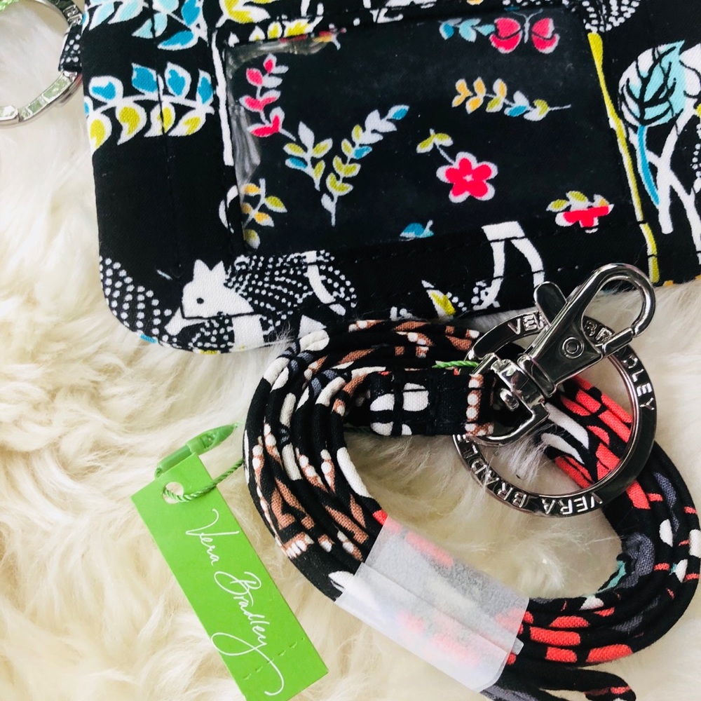 Vera  Bradley key chain and ID holder new - Picture 3 of 4